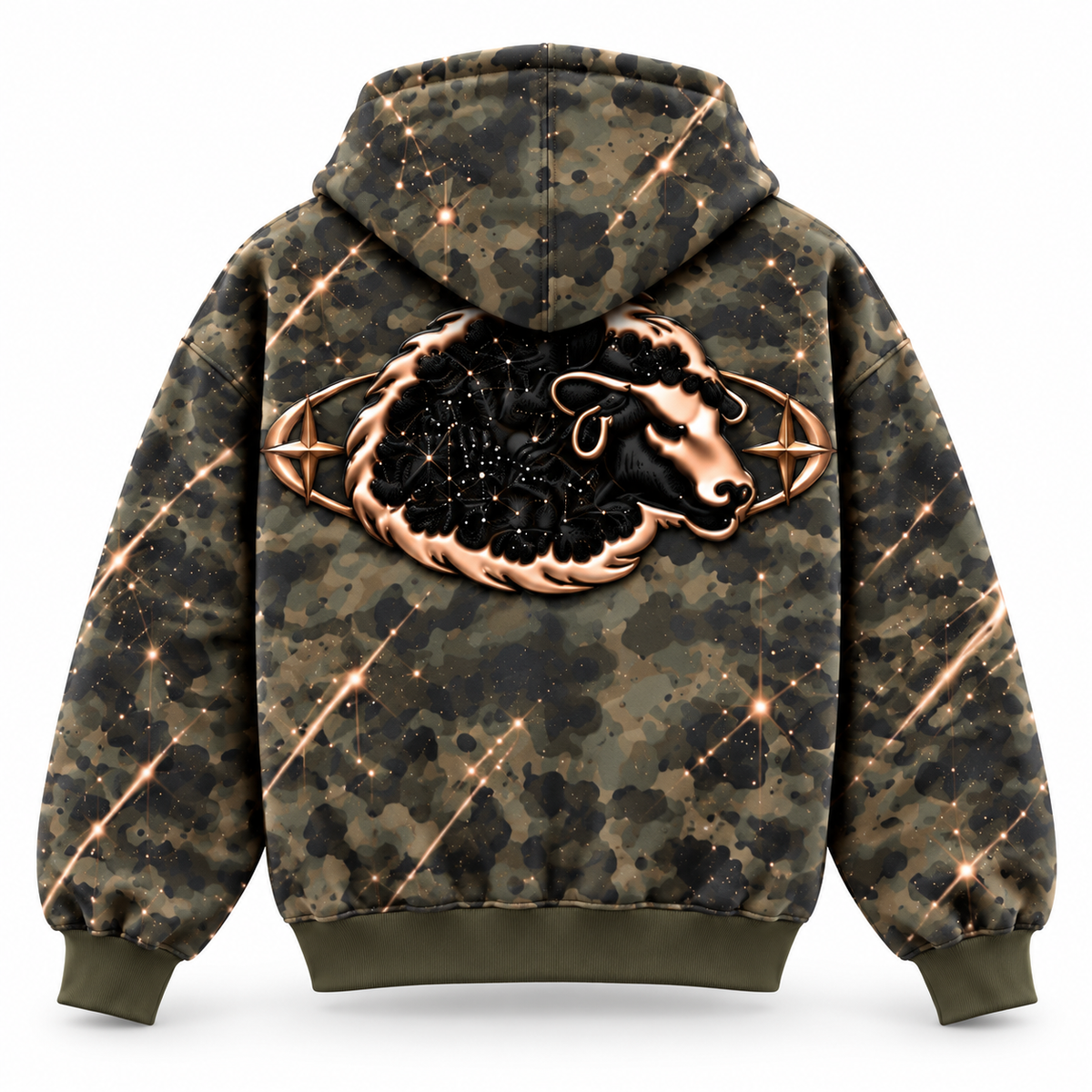 OVIS Cosmic Camo Zip Hoodie