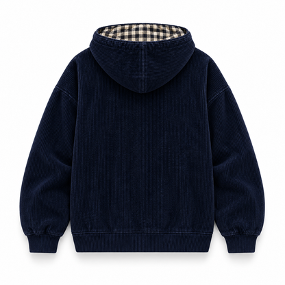 OVIS Piece of Art Corduroy Zip Hoodie