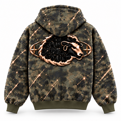 OVIS Cosmic Camo Zip Hoodie
