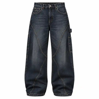 OVIS Arc Carpenter Jeans azul oscuro lavado – frontal