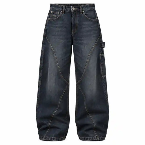 OVIS Arc Carpenter Jeans azul oscuro lavado – frontal