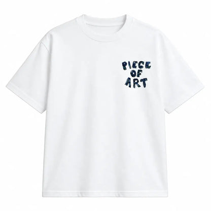 OVIS Piece of Art Tee blanca — frontal